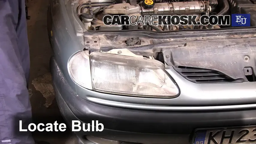 1997 Renault Laguna Combi 1.6L 4 Cyl. Lights Highbeam (replace bulb)